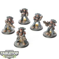 Space Marines - 5x Heavy Intercessors - bemalt