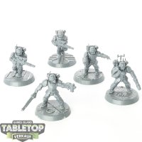 Astra Militarum - 5 x Militarum Tempestus Scions - unbemalt