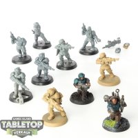 Astra Militarum - 10 x Cadian Shock Troops klassisch -...