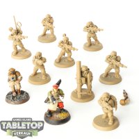 Astra Militarum - 10 x Cadian Shock Troops klassisch -...