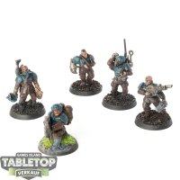 Astra Militarum - 5 x Cadian Command Squad klassisch -...