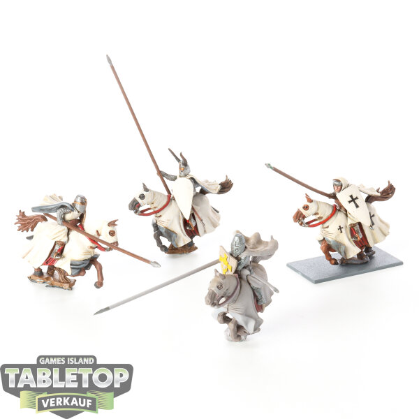 FireForge Games - 4 Teutonic Knights - teilweise bemalt