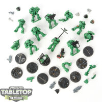 Space Marines - 10 Tactical Squad - teilweise gebaut