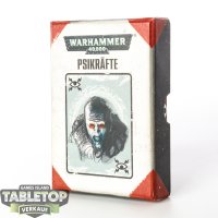 Warhammer 40k - Psikräfte Karten 7te Edition - deutsch