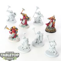 Stormcast Eternals - 8 Sequitors - teilweise bemalt