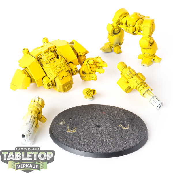 Space Marines - Primaris Redemptor Dreadnought - teilweise bemalt