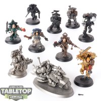 Deathwatch - 10x Kill Team Cassius - teilweise bemalt