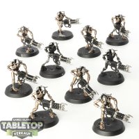 Necrons - 10x Necron Warriors - teilweise bemalt