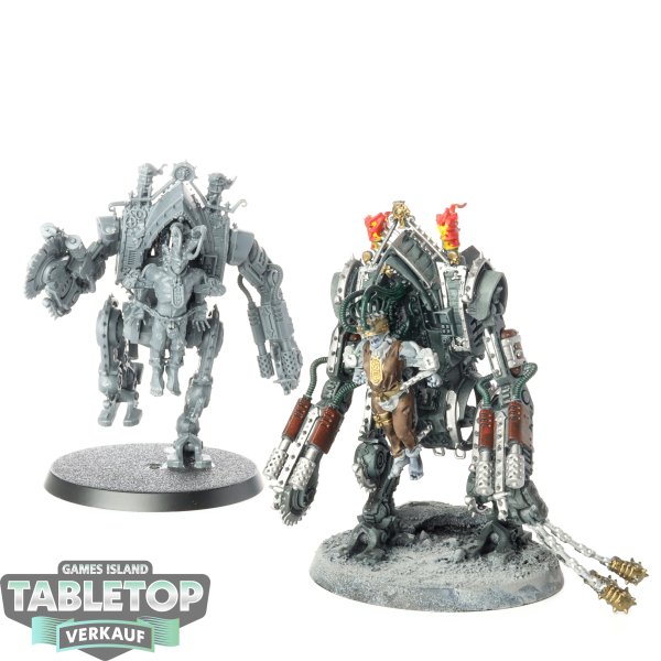 Adepta Sororitas - 2x Penitent Engines - teilweise bemalt