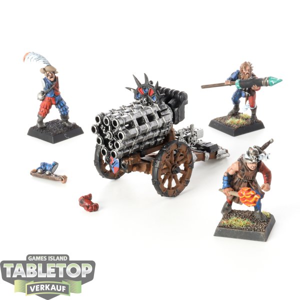 Cities of Sigmar - Helblaster Volley Gun - bemalt