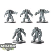 Horus Heresy - 5 Legion Cataphractii Terminator Squad -...