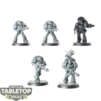 Horus Heresy - 5 MKIV Tactical Squad - unbemalt