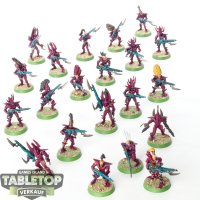 Drukhari - 21 x Kabalite Warriors klassisch - bemalt