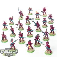 Drukhari - 21 x Kabalite Warriors klassisch - bemalt