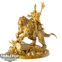 Stormcast Eternals - Lord arcanum on celestial dracoline...