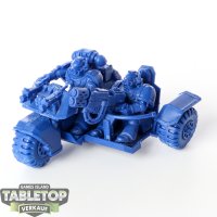 Space Marines - Attack Bike - unbemalt