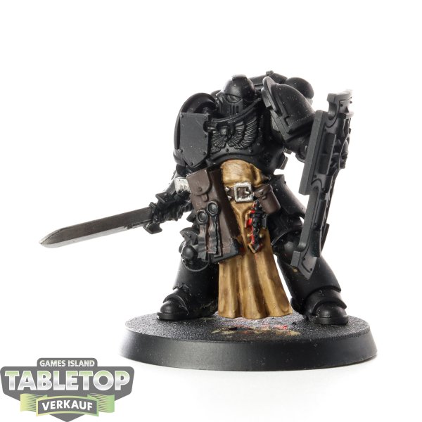 Dark Angels - Lieutenant with Storm Shield - teilweise bemalt