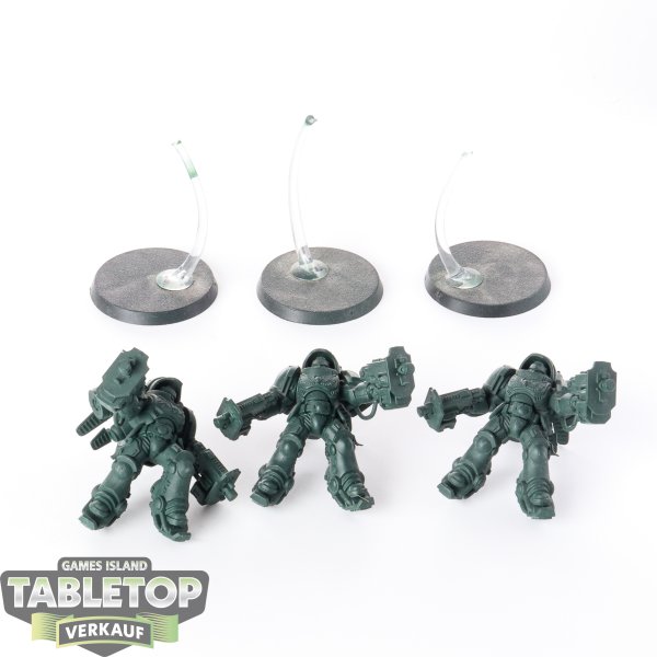 Space Marines - 3x Primaris Inceptors - grundiert