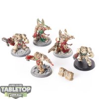 Dark Angels - 5x Deathwing Terminators - bemalt