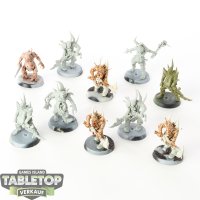 Death Guard - 10x Poxwalkers - teilweise bemalt