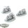 Space Marines - 3 Outriders - grundiert