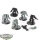 Space Marines - 5 Terminator Squad klassisch - teilweise bemalt