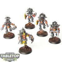 Orks - 5x Ork Stormboyz - bemalt