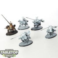 Slaves to Darkness - 5 x Chaos Knights - teilweise bemalt