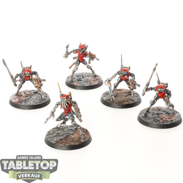 Adeptus Mechanicus - 5x Sicarian Infiltrators - bemalt