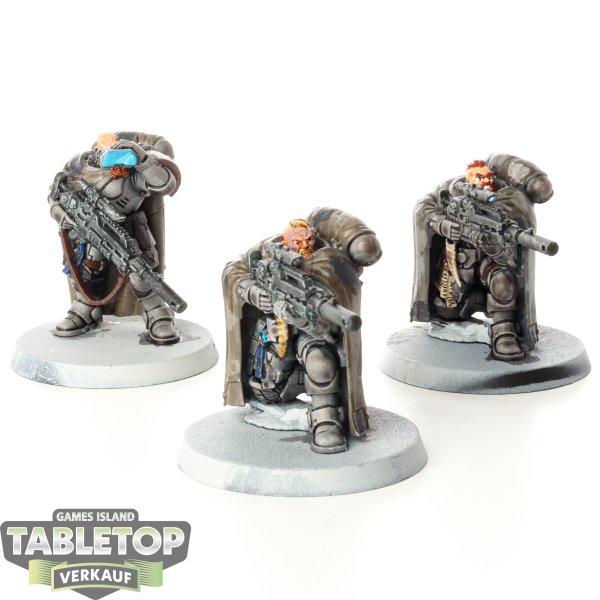 Space Marines - 3x Eliminators - bemalt