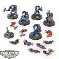 Space Marines - 5 x Terminator Assault Squad - bemalt