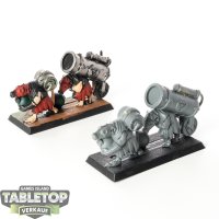 Skaven - Poisoned Wind Mortar - teilweise bemalt