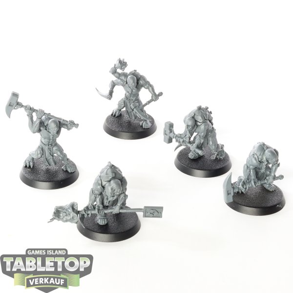 Genestealer Cults - 5 x Aberrants - unbemalt