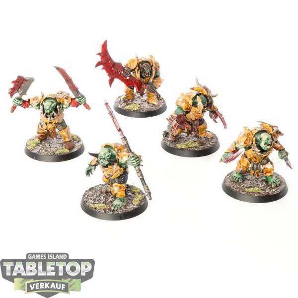 Orruk Warclans - 5 x Brutes - bemalt