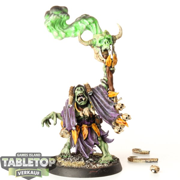 Orruk Warclans - Weirdnob Shaman - bemalt