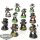 Black Templars - 10 x Tactical Squad klassisch - teilweise bemalt