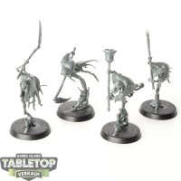 Nighthaunt - 4 x Grimghast Reapers - unbemalt