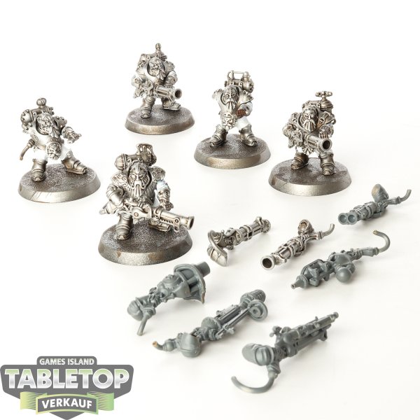 Kharadron Overlords - 5 Grundstok Thunderers - grundiert