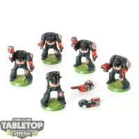 Space Marines - 5x Terminators (Classic) - bemalt