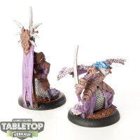 Legion of Everblight - Captain Farilor & Standard -...