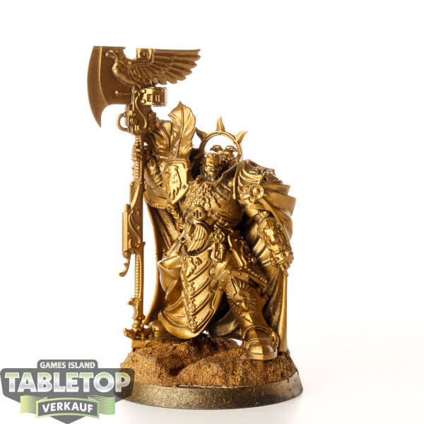 Adeptus Custodes - Captain-General Trajann Valoris - grundiert