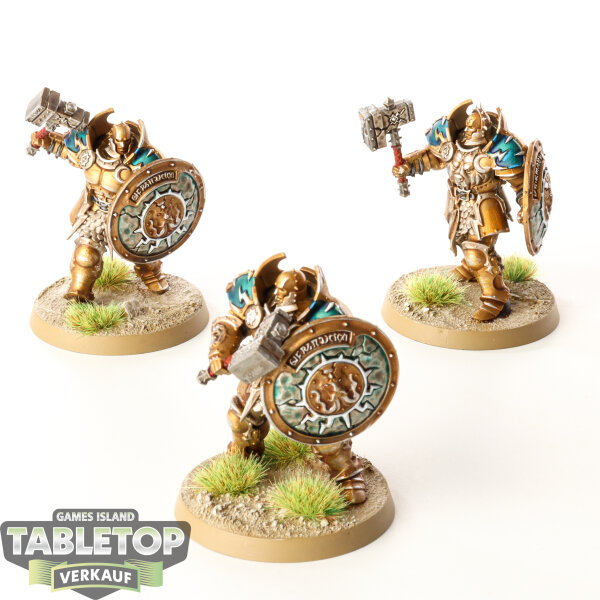 Stormcast Eternals - 3 x Annihilators - bemalt