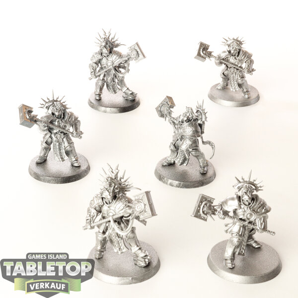 Stormcast Eternals - 6 x Retributors - grundiert