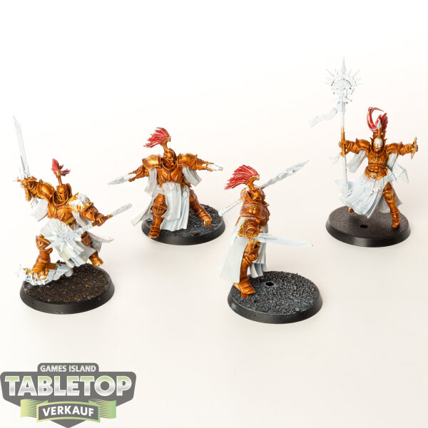 Stormcast Eternals - 4 x Evocators - teilweise bemalt