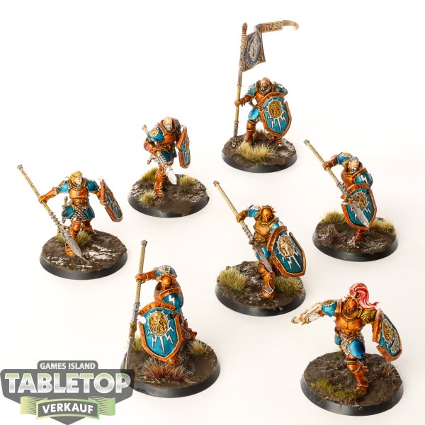 Stormcast Eternals - 7 x Vindictors - bemalt