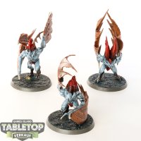 Soulblight Gravelords - 3 x Vargheists - bemalt