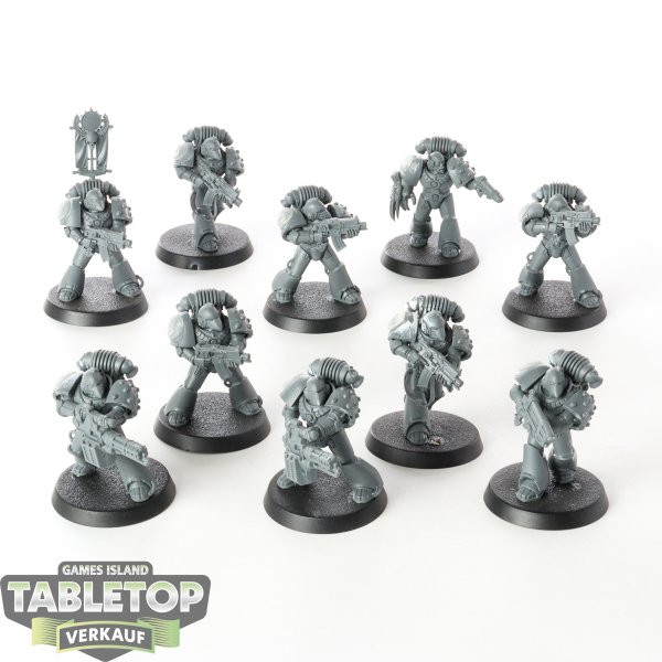 Horus Heresy - 10 Space Marines der Imperial Fists MK VI - unbemalt