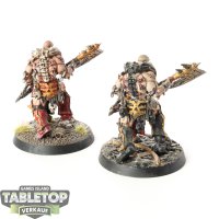 Blades of Khorne - 2 Slaughterpriest - gut bemalt