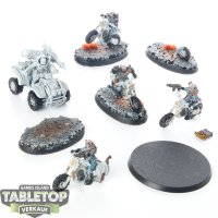 Genestealer Cults - 5x Atalan Jackals - teilweise bemalt