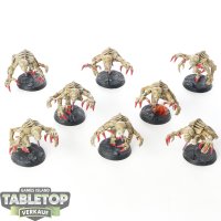 Genestealer Cults - 8x Genestealers klassisch - bemalt